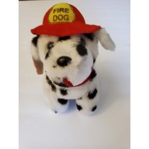 Vintage Dalmation Fire Dog Plushy By Shalom Toy Company